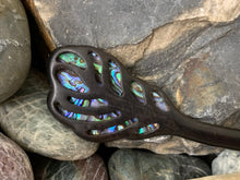 Load image into Gallery viewer, Wooden Hair Stick with Abalone